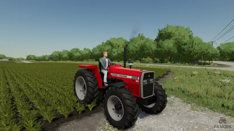 Трактор Massey Ferguson 398 v 1.0