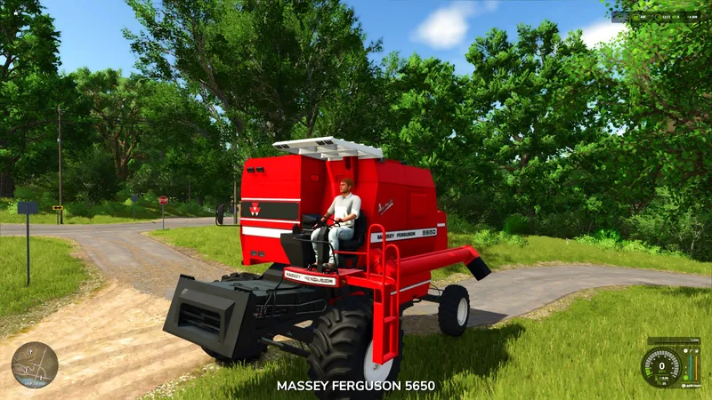 Зерноуборочный комбайн Massey Ferguson 5650 V1.0.0.1