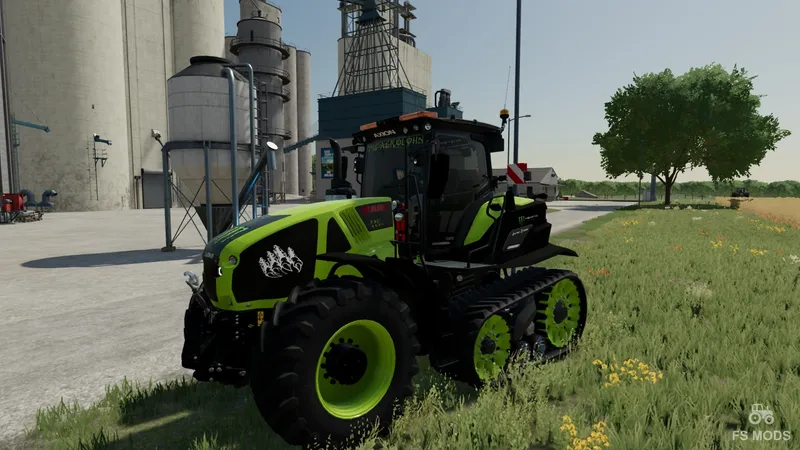 Трактор Claas Axion 960TT Monster Energy Edition v 1.1