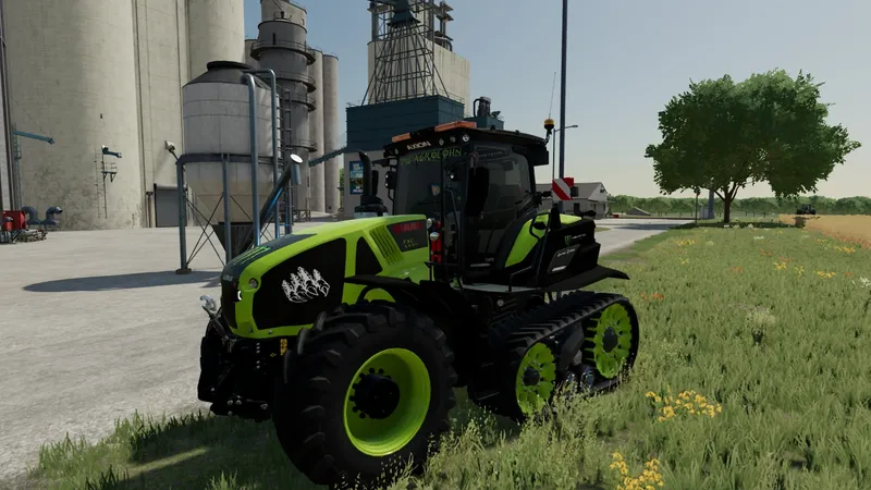 Трактор Claas Axion 960TT Monster Energy Edition v 1.1