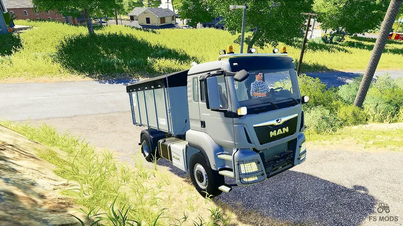 Грузовик MAN TGS 18.500 Agro и прицеп Kroeger Agroliner HKD 402 v 1.0.0.1