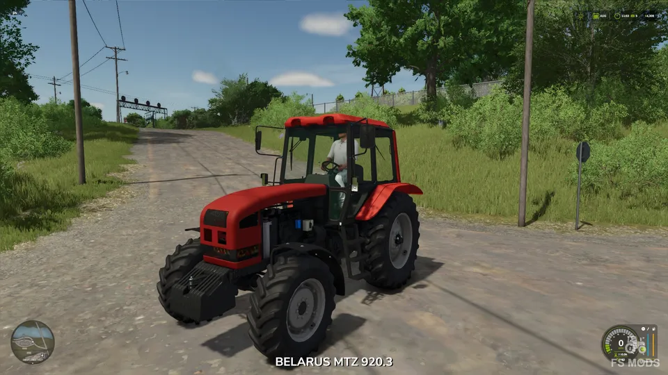 Трактор Belarus Mtz 1025.3 v1.0