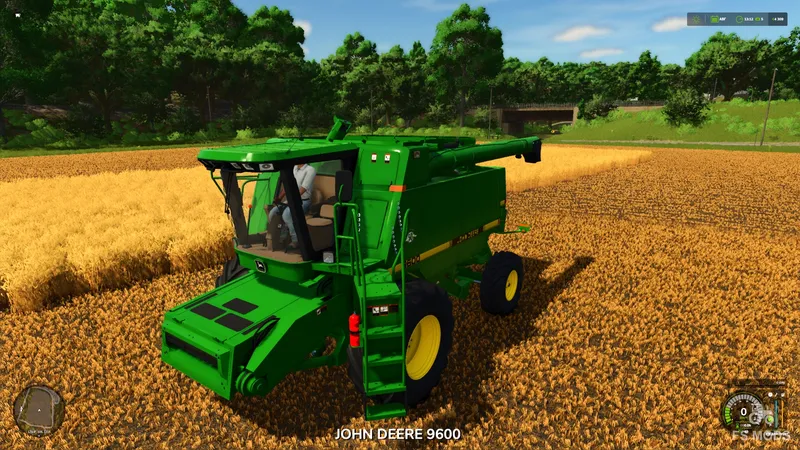 Зерноуборочный комбайн John Deere 9610 v1.0