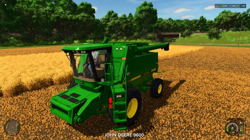 Зерноуборочный комбайн John Deere 9610 v1.0