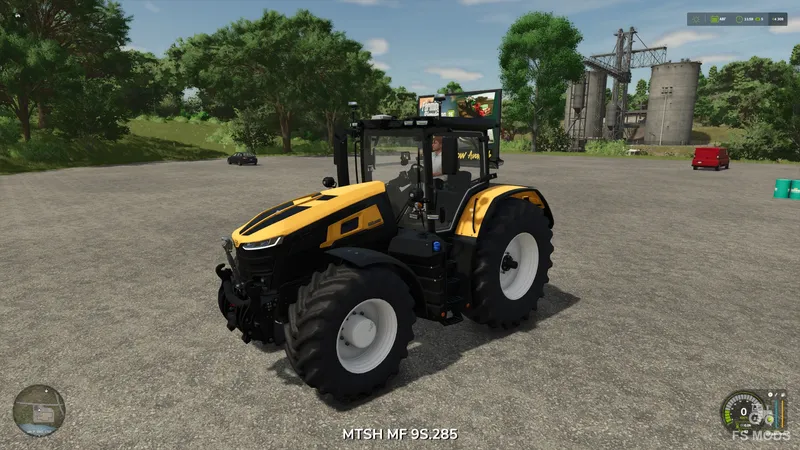 Трактор Massey Ferguson 9S von MTSH v1.3 by norderstedter
