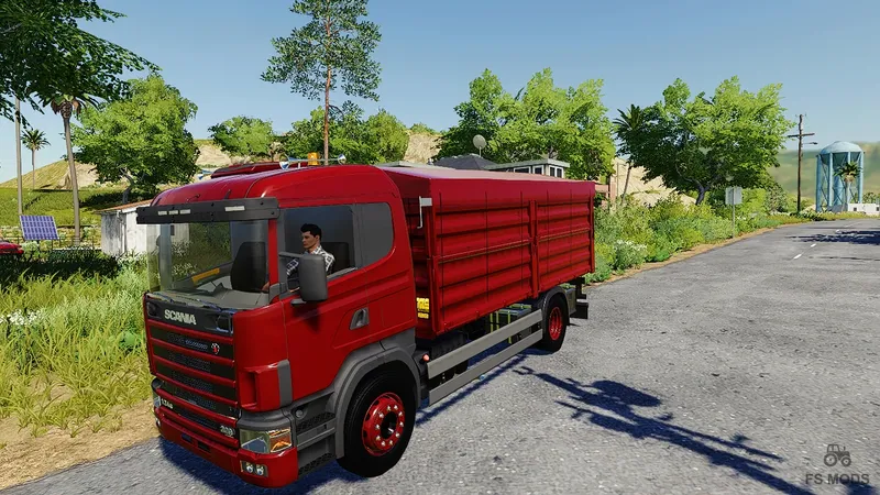 Грузовик Scania 124R v 1.0