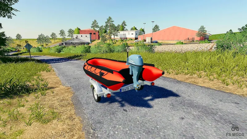 Лодочный прицеп v 1.0