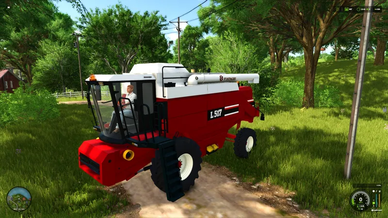 Зерноуборочный комбайн Fiat / NH / Laverda (tracks version) V1.0