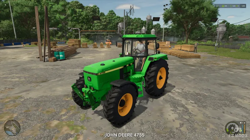 Трактор John Deere 4755 Edit V1.0