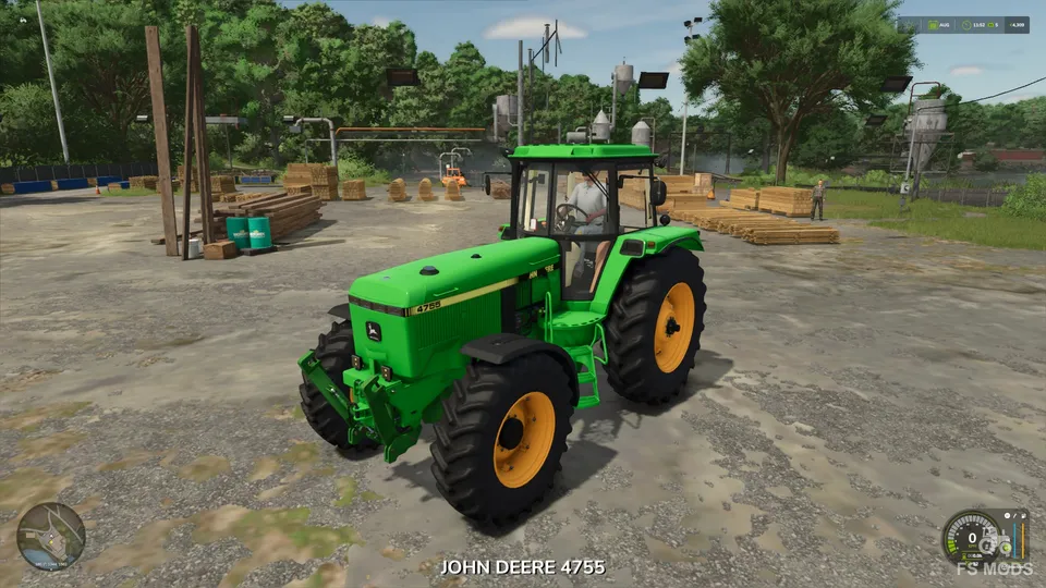 Трактор John Deere 4755 Edit V1.0