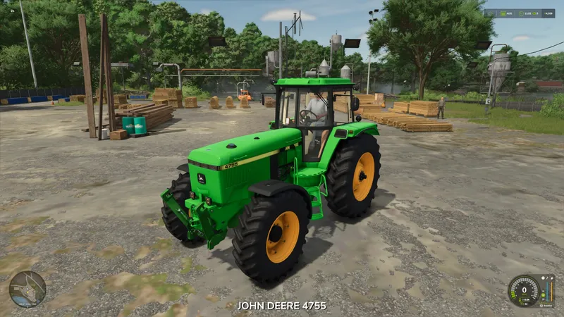 Трактор John Deere 4755 Edit V1.0