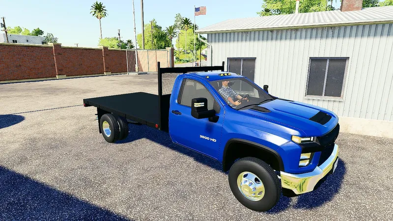 Автомобиль 2020 Chevrolet 3500 HD Single Cab Flatbed Pack v 1.0