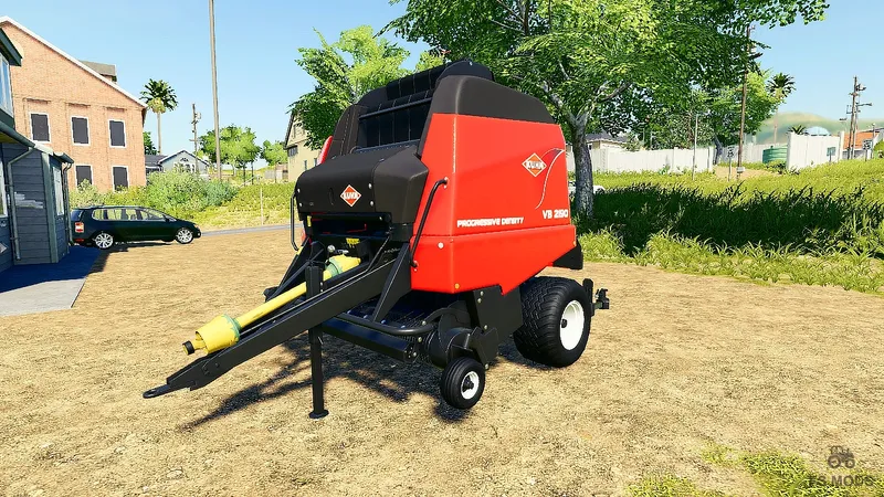 Пресс-подборщик Kuhn VB 2190 и упаковщик Ursus Z586 v 1.2