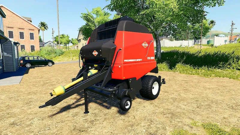 Пресс-подборщик Kuhn VB 2190 и упаковщик Ursus Z586 v 1.2