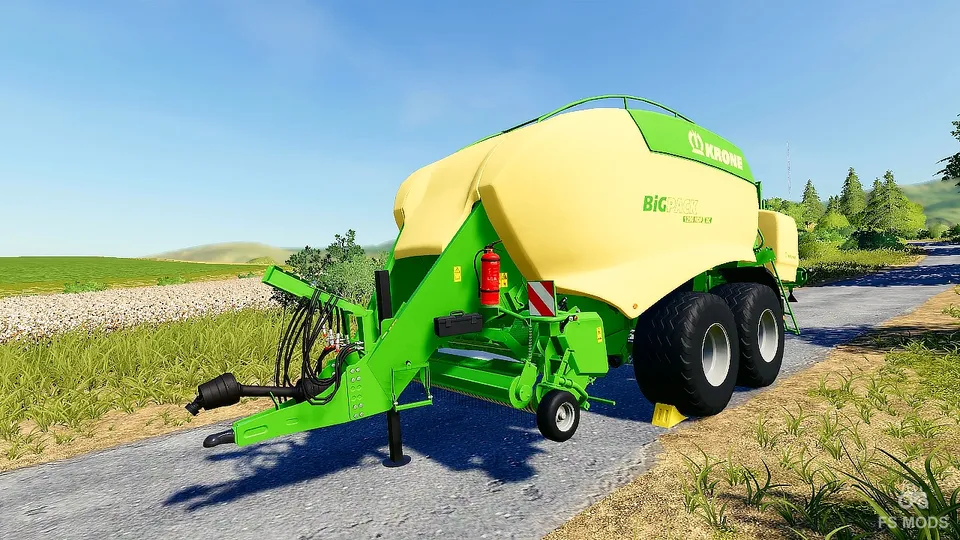 Пресс-подборщики Krone Big 1290 HDP II XC v 1.0