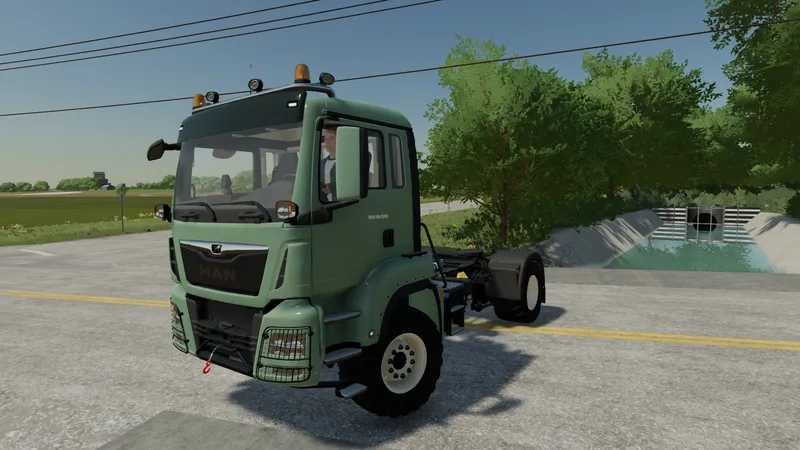 Грузовики MAN с лебедкой v 1.0