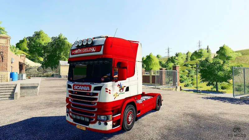Грузовик Scania R Topline 4×2 v 1.0