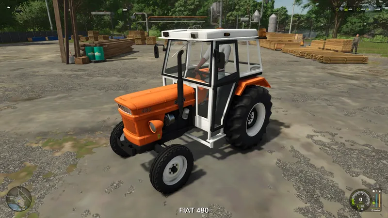 Трактор Fiat 480 v1.0
