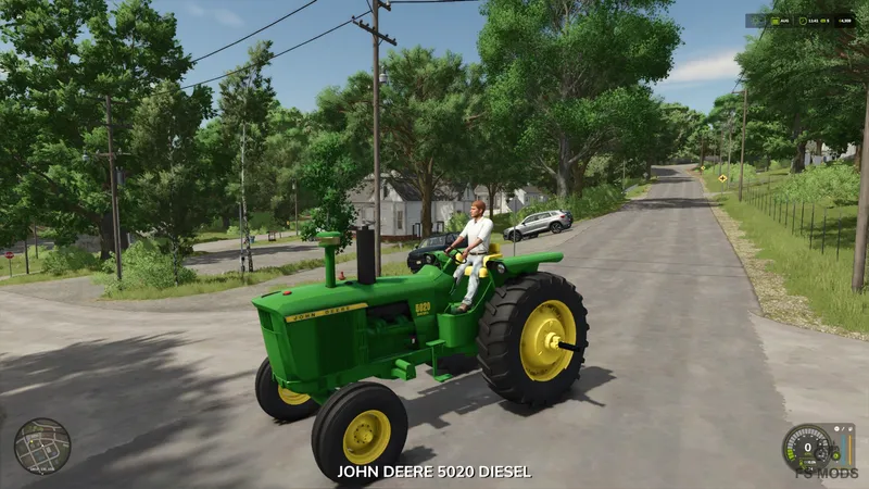 Трактор John Deere 5020 и 5020 MW Turbo