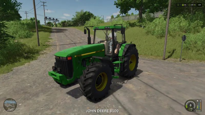 Трактор John Deere 8000 Series v1.0