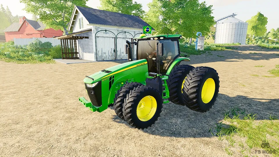 Трактор 2018 John Deere 8R BR Version v 1.0