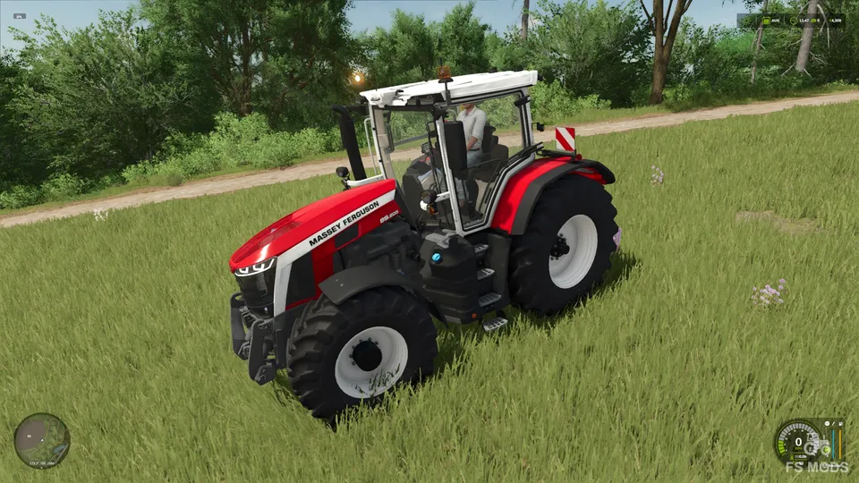 Трактор Massey Ferguson 8S V1.2