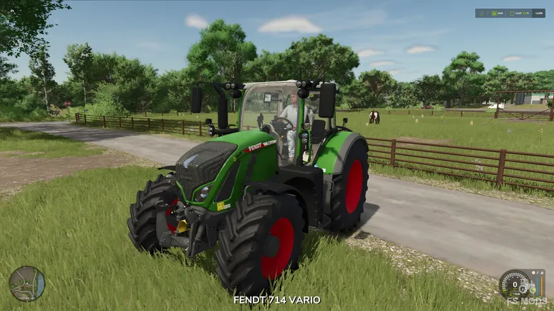 Трактор Fendt 700 Gen 6 Blunk Edit V1.0