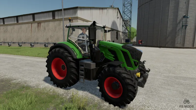 Трактор Fendt 800 Vario S4 v 1.0