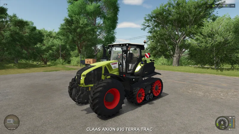 Трактор Claas AXION 800-870 Rust Edition v1.2