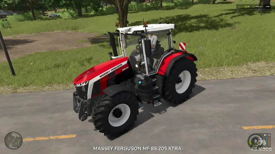 Трактор Massey Ferguson 8S Xtra v1.0 by JelmerB