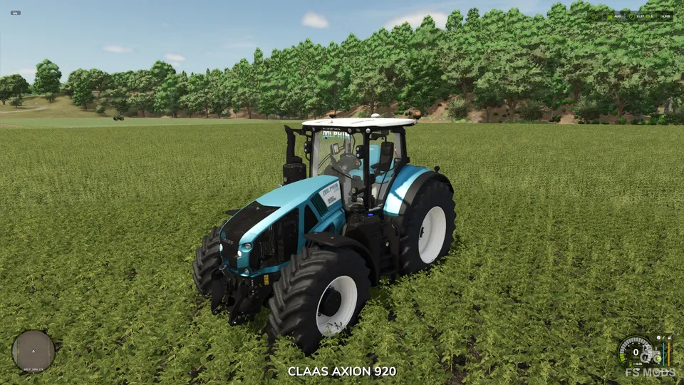 Трактор Claas AXION 900 Dolphin Edition v1.0