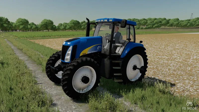 Трактор New Holland TG Rowcrop v 1.0