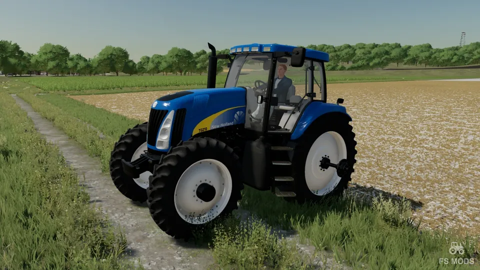Трактор New Holland TG Rowcrop v 1.0
