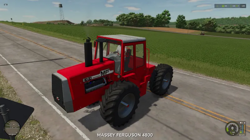 Трактор Massey Ferguson 4000 Series V1.0 by Andrey1