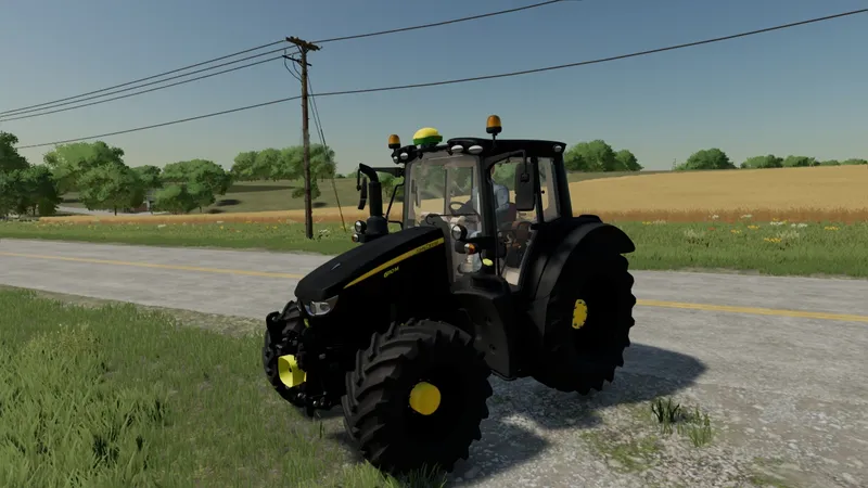 Трактор John Deere 6M Black Edition v 1.0
