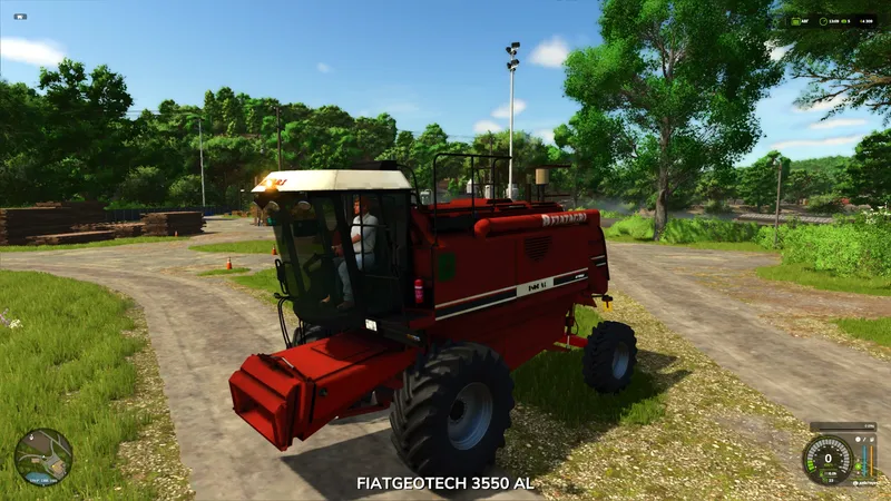 Зерноуборочный комбайн Fiat 3550 AL (Rice Version) V1.0