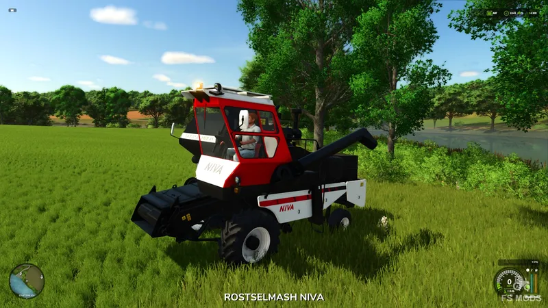Зерноуборочный комбайн Rostselmash Niva Effect V1.0