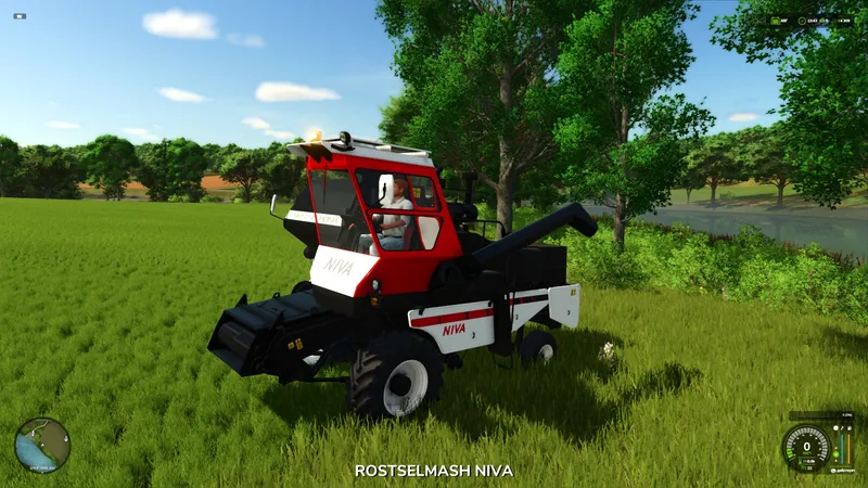 Зерноуборочный комбайн Rostselmash Niva Effect V1.0
