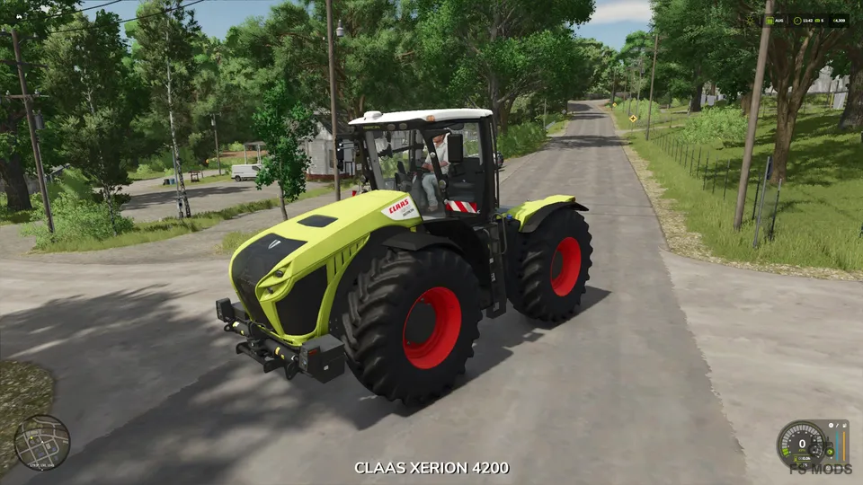 Трактор Claas Xerion 4200 – 5000 V1.1 by hans