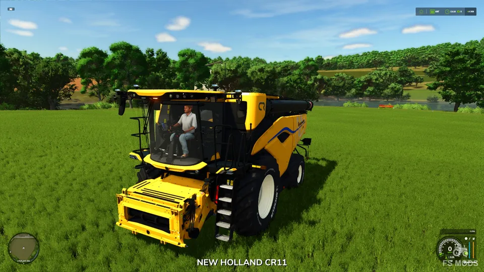 Зерноуборочный комбайн New Holland CR11 / Case AF 11 v1.0