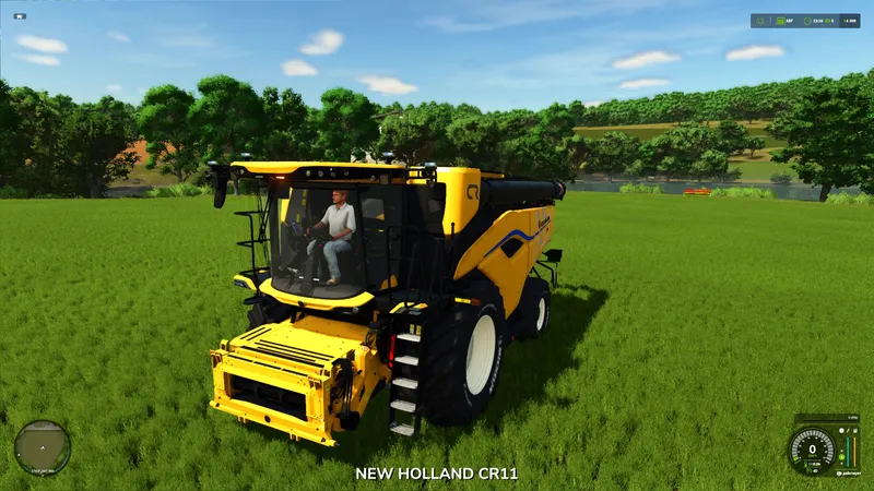 Зерноуборочный комбайн New Holland CR11 / Case AF 11 v1.0