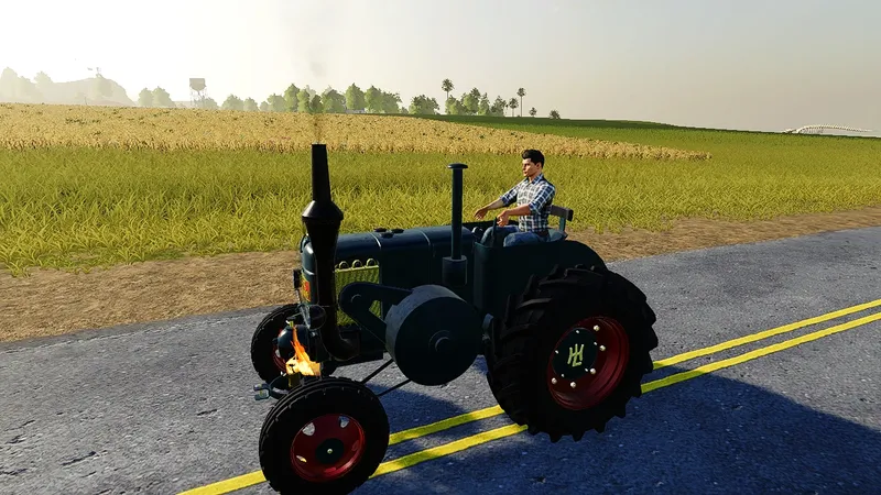Трактор Lanz Bulldog HR8 v 1.0