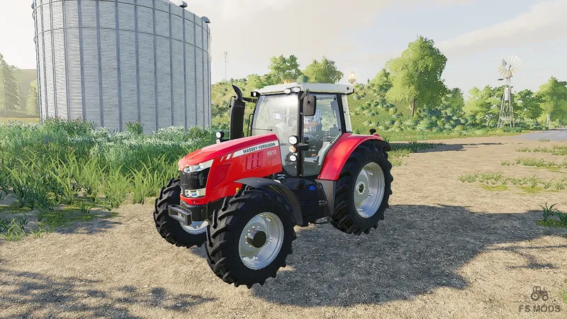 Трактор Massey Ferguson 6600 Series v 2.0