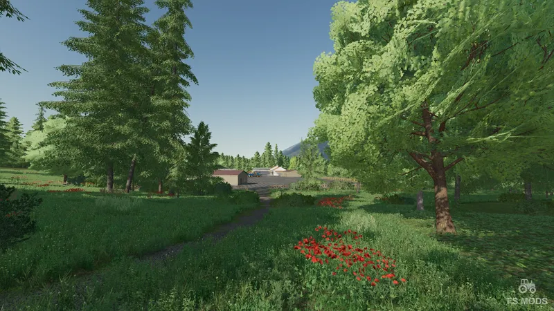 Карта леса The Risoux v 1.3