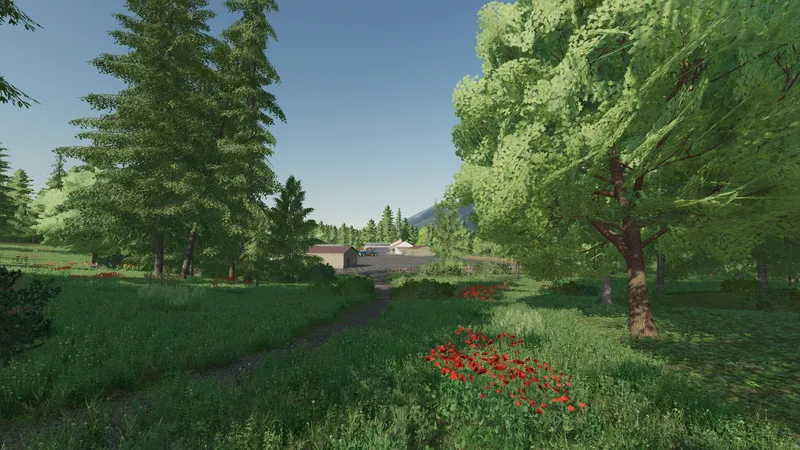 Карта леса The Risoux v 1.3