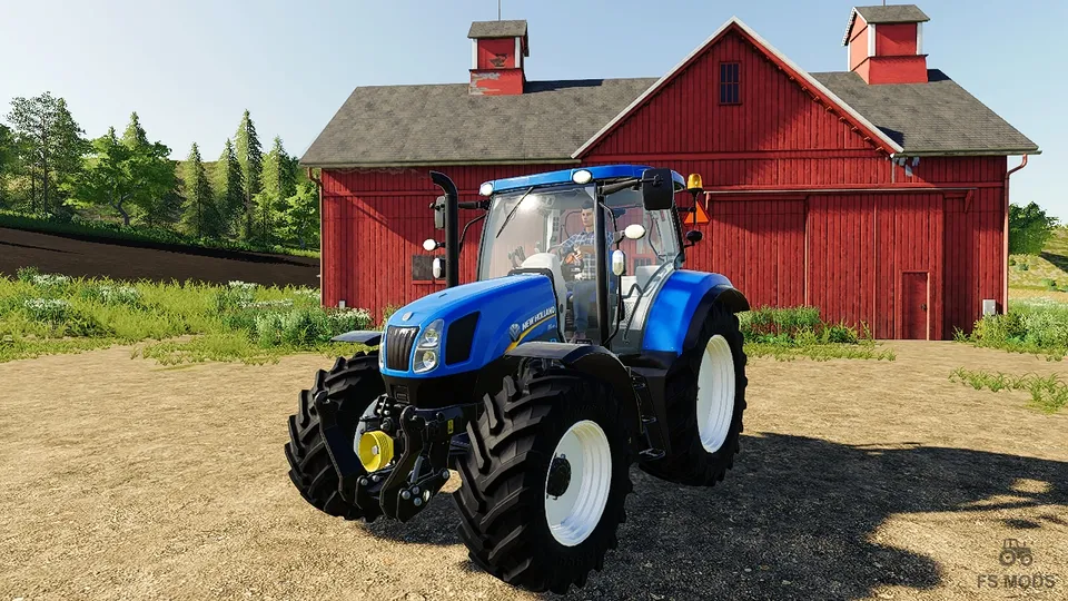 Трактор New Holland T6 v 1.0