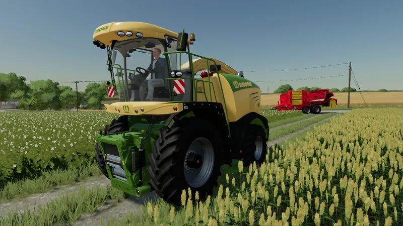 Комбайн Krone Big X 580 v 1.0