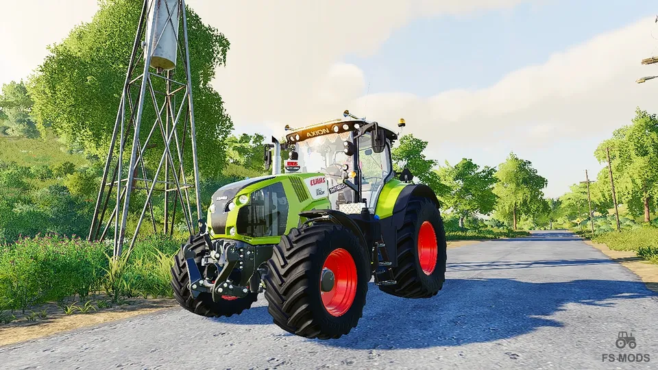 Трактор Claas Axion 850 Black Edition v 1.0