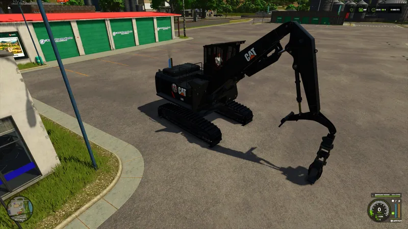 CAT548 Black Loader для Farming Simulator 25