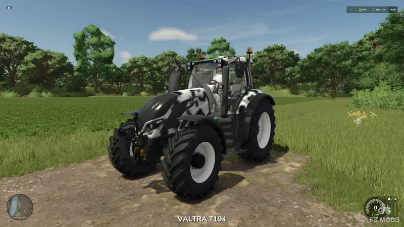 Трактор Valtra T Series Cow Edition v1.0